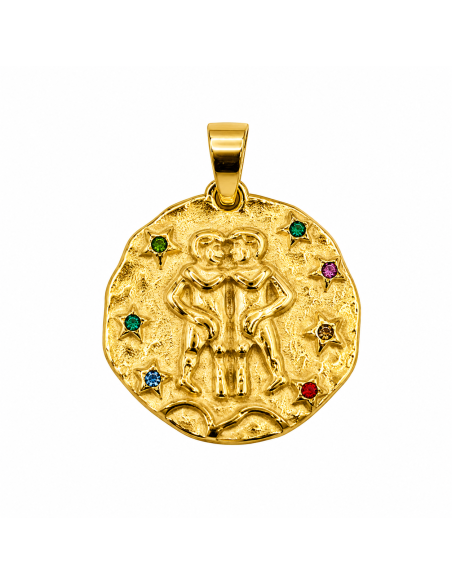 Collar Zodiac dorado | Collar de horóscopo elegante | Mis Girasoles