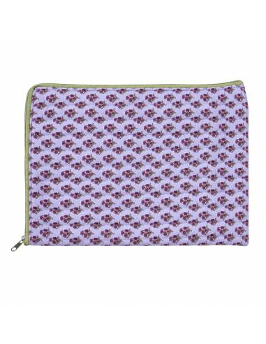 Funda Portátil 14” de Algodón Estampado Étnico | Mis Girasoles