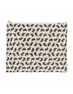 Neceser plano impermeable estampado cachemira paisley 2