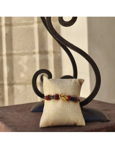 Pulsera Nudo | Pulsera artesanal roja ajustable con simbolismo