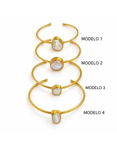 Brazalete Dorado Nácar | Mis Girasoles 2