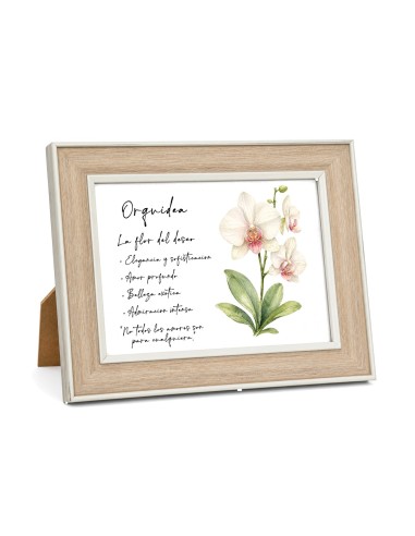 Lámina floral personalizada en acuarela 13x18 | Regalo con significado